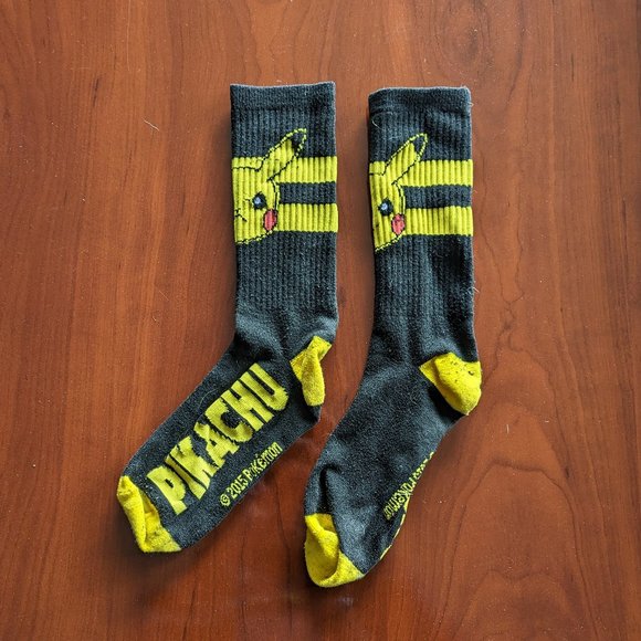 Pickachu - Mens Dress Socks - Picture 1 of 2